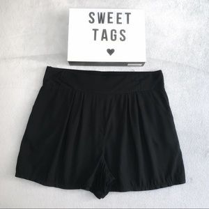 Black Paperbag Shorts